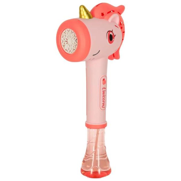 Seifenblasenmaschine Einhorn mit Licht und Sound 32 x 14,5 cm - inkl. 100 ml Seifenblasen Seifenblasenmaschine Einhorn mit Licht und Sound 32 x 14,5 cm - inkl. 100 ml Seifenblasen