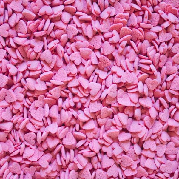Hochzeitsreis - Rosa Herzen