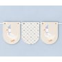 Wimpelkette - Geburtstagsente - Lavendelblau - 3,5 m Wimpelkette - Geburtstagsente - Lavendelblau - 3,5 m