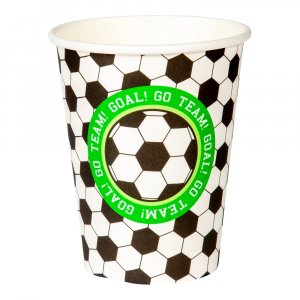 Pappbecher - Fu�ball - 8er-Packung