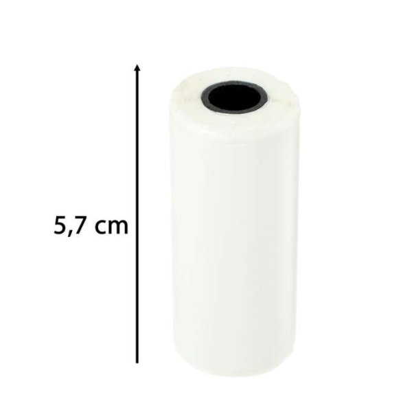 Selbstklebende Thermopapierrollen 5,7 cm x 4,5 m, 5er-Pack - Mini-Drucker Selbstklebende Thermopapierrollen 5,7 cm x 4,5 m, 5er-Pack - Mini-Drucker