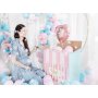 Mini-Luftballons Pastell - Premium 12 cm - Wei - 10er-Pack
