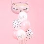 Ballonstrau - Cat Party - 6er-Pack