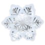 Pappteller - Schneeflocken - Hellblau - 8er-Packung Pappteller - Schneeflocken - Hellblau - 8er-Packung
