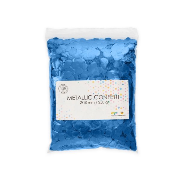 Konfetti - Blau-Metallic - Rund - Großpackung 250 g Konfetti - Blau-Metallic - Rund - Großpackung 250 g