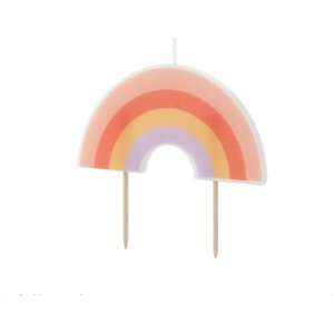 Kuchenkerze - Regenbogen Kuchenkerze - Regenbogen