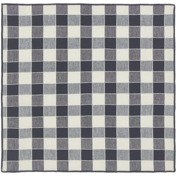 Mary Serviette 45 x 45 cm - Asphalt