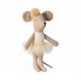Ballerinamus - Maileg - Kleine Schwester - Cremewei