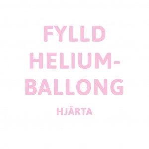 Gefüllter Heliumballon - Größe: Herz Gefüllter Heliumballon - Größe: Herz