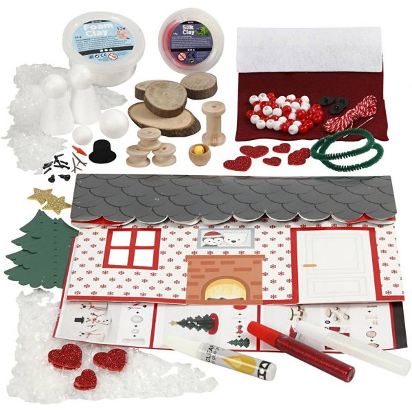Bastelset - DIY - Weihnachtshaus Bastelset - DIY - Weihnachtshaus