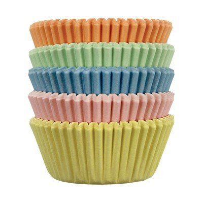 Mini-Muffinformen/große Muffinformen - Pastellfarben - 100er-Packung - PME Mini-Muffinformen/große Muffinformen - Pastellfarben - 100er-Packung - PME
