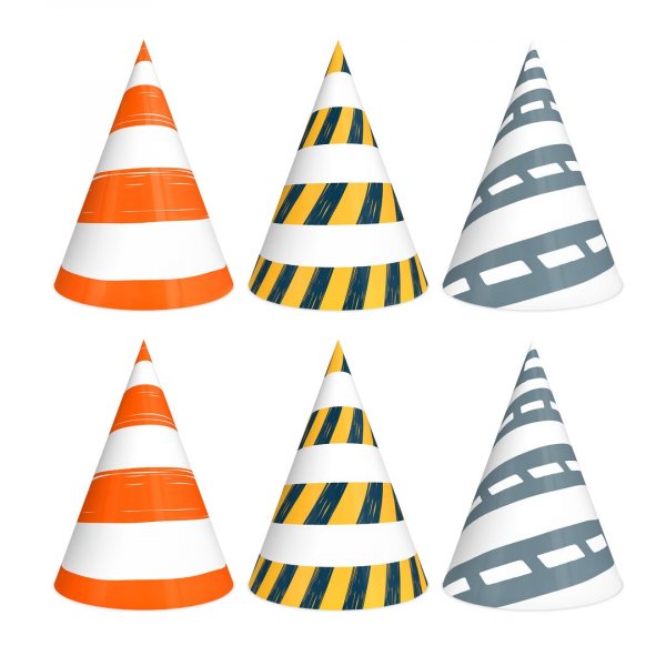 Partyh�te - Stadtverkehr - 6er-Pack