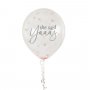 Konfetti-Luftballons - Sie sagte YAAAS - 5er-Pack