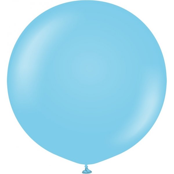 Luftballons einfarbig - Premium 60 cm - Babyblau