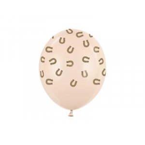 Luftballons - Pastellrosa - Hufeisen - 6er-Pack Luftballons - Pastellrosa - Hufeisen - 6er-Pack