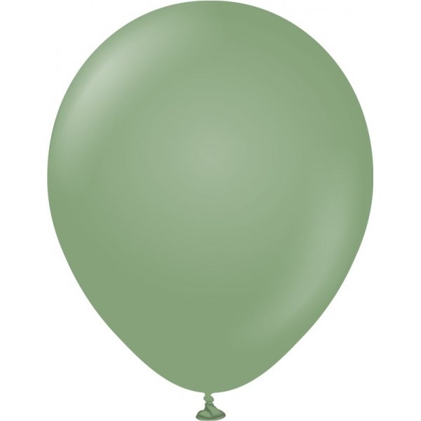Luftballons schlicht - Premium 30 cm - Eukalyptus