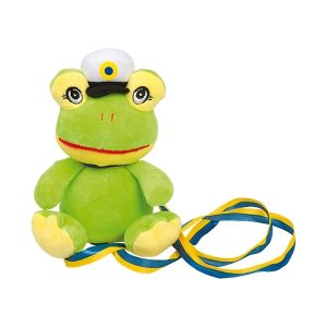 Stofftier - Schüler - Frosch - 15 cm Stofftier - Schüler - Frosch - 15 cm