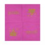 Servietten - Princess Party - Hot Pink - 20er-Pack