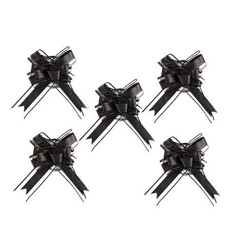Dekorative Rosetten - Schwarz - 5er-Pack Dekorative Rosetten - Schwarz - 5er-Pack