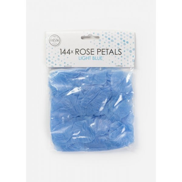 Rosenbl�tter - Blau - 144 St�ck