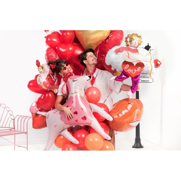 Herzballons - Rot - 6 Stck