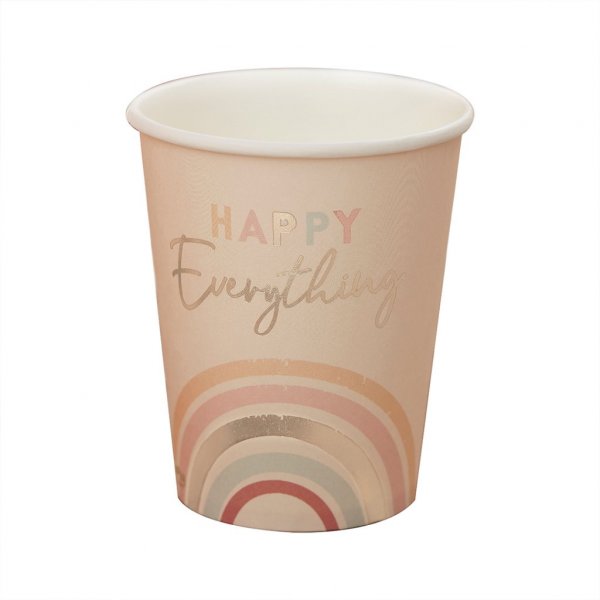 Pappbecher - Happy Everything - 8er-Pack Pappbecher - Happy Everything - 8er-Pack