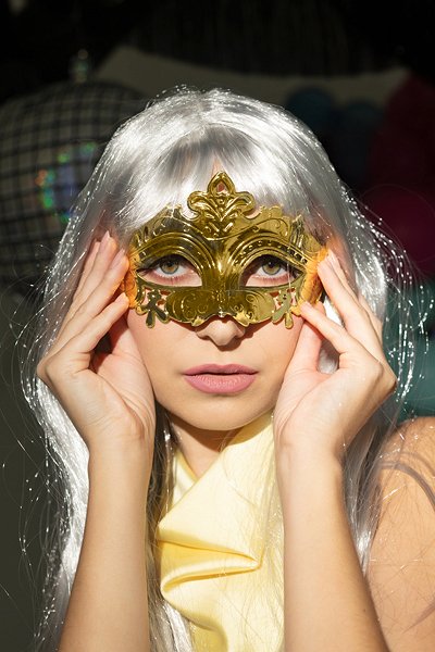Karnevalsmaske - Gold Karnevalsmaske - Gold