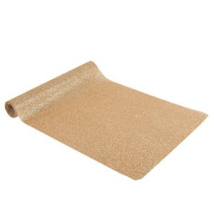 Tischläufer aus Stoff - Champagnerglitzer - 28 cm x 3 m Tischläufer aus Stoff - Champagnerglitzer - 28 cm x 3 m