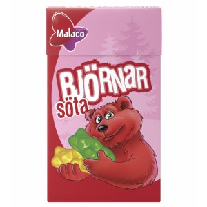 Niedliche B�ren in einer Box - Cloetta - 32 g