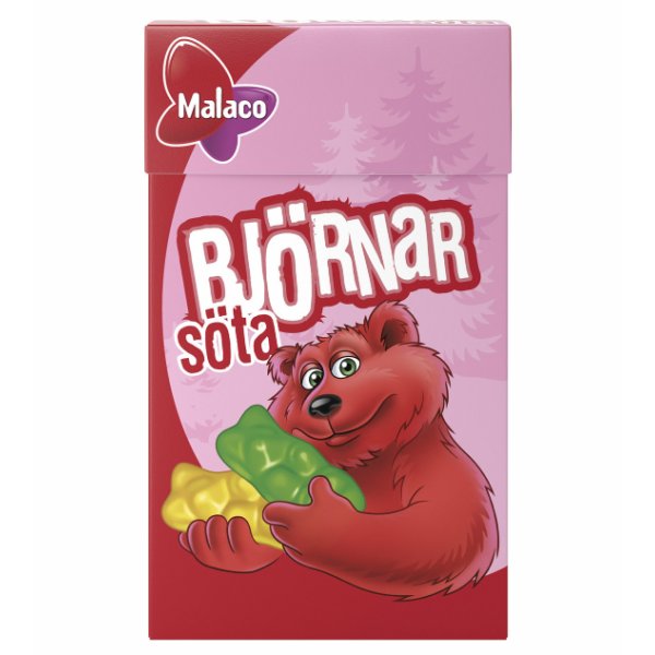 Niedliche Bären in einer Box - Cloetta - 32 g Niedliche Bären in einer Box - Cloetta - 32 g