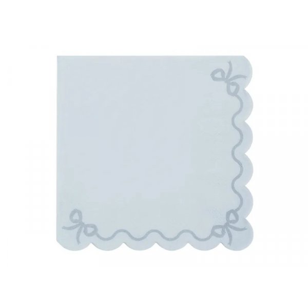Servietten - Hellblau - 12er-Packung Servietten - Hellblau - 12er-Packung