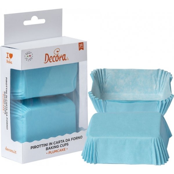 Muffinformen - Hellblau - Quadratisch - 20er-Packung Muffinformen - Hellblau - Quadratisch - 20er-Packung