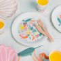 Pappteller - Mermaid Waves - 8er-Pack Pappteller - Mermaid Waves - 8er-Pack