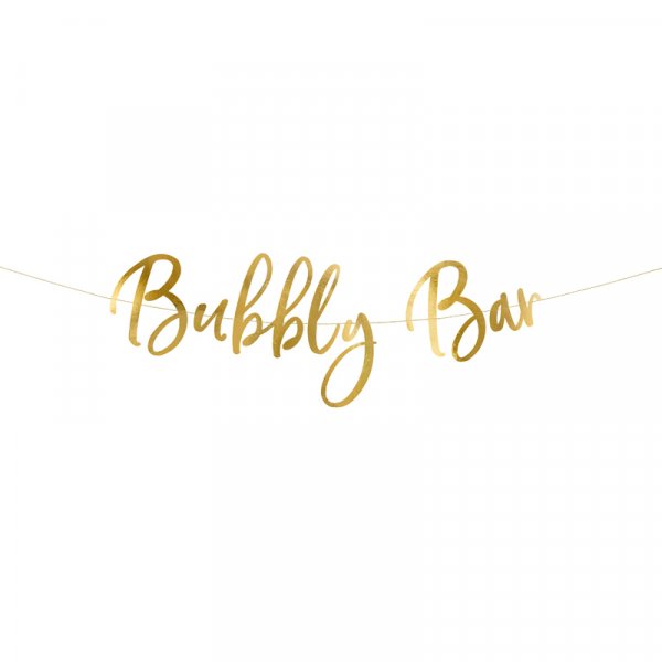 Hintergrund - Bubbly Bar - Gold