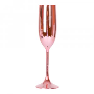 Champagnerglas - Pink metallic Champagnerglas - Pink metallic
