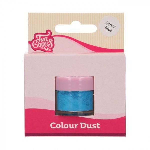 Farbstaub - Ozeanblau - Funcakes - 1,5 g Farbstaub - Ozeanblau - Funcakes - 1,5 g
