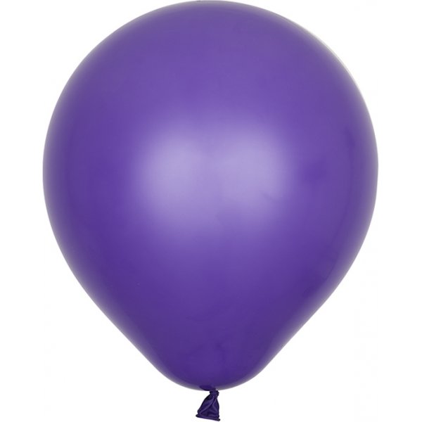 Einfarbige Mini-Luftballons - Premium 13 cm - Violett