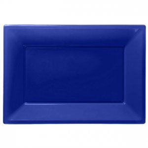 Servierplatte - Blau - 3er-Pack Servierplatte - Blau - 3er-Pack