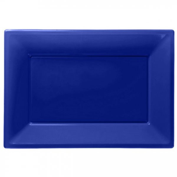 Servierplatte - Blau - 3er-Pack Servierplatte - Blau - 3er-Pack