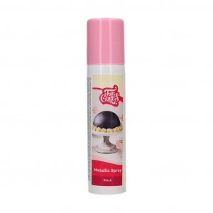Essbares Spray - FunCakes - Metallic Black - 100 ml Essbares Spray - FunCakes - Metallic Black - 100 ml
