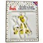 Verzierungen - FMM - 2er-Pack - Giraffen