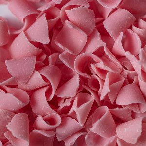 Belgische Schokoladenstückchen - Rosa mit Erdbeergeschmack - PME - 85 g Belgische Schokoladenstückchen - Rosa mit Erdbeergeschmack - PME - 85 g