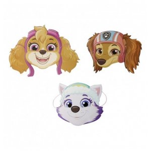 Partymasken - Paw Patrol - Mix - 8er-Pack