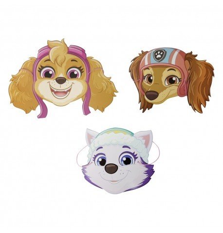 Partymasken - Paw Patrol - Mix - 8er-Pack Partymasken - Paw Patrol - Mix - 8er-Pack
