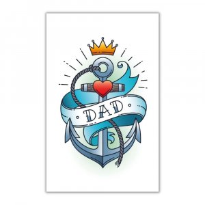 Tattoos - Papa - Schwarz Tattoos - Papa - Schwarz