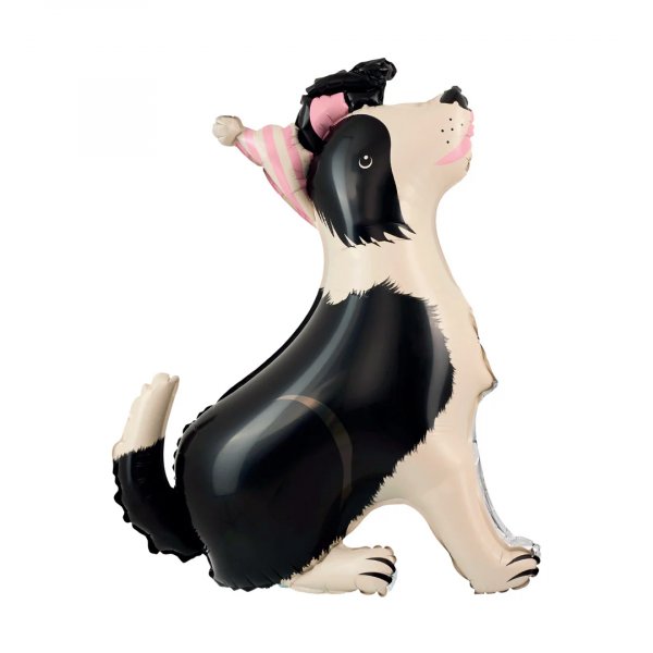 Folienballon - Hund "Border Collie" - 76 x 96 cm