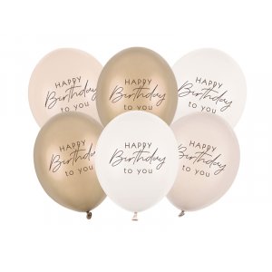 Luftballons - Beige-Mix - 30 cm Luftballons - Beige-Mix - 30 cm