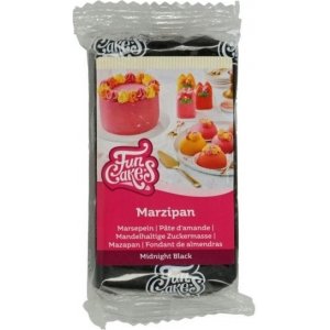 Marzipan - Mitternachtsschwarz - Funcakes Marzipan - Mitternachtsschwarz - Funcakes