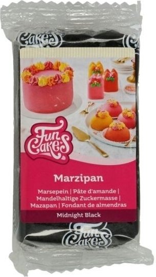 Marzipan - Mitternachtsschwarz - Funcakes Marzipan - Mitternachtsschwarz - Funcakes