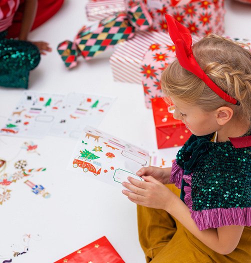 Weihnachtsgeschenkanhnger - Waldmischung